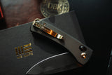 WeKnife Nightblade (Design by DBK)  - black and brass