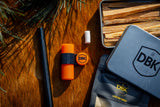DBK XL firesteel handle With Tinder compartment - 3D Printed