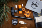 DBK XL firesteel handle With Tinder compartment - 3D Printed