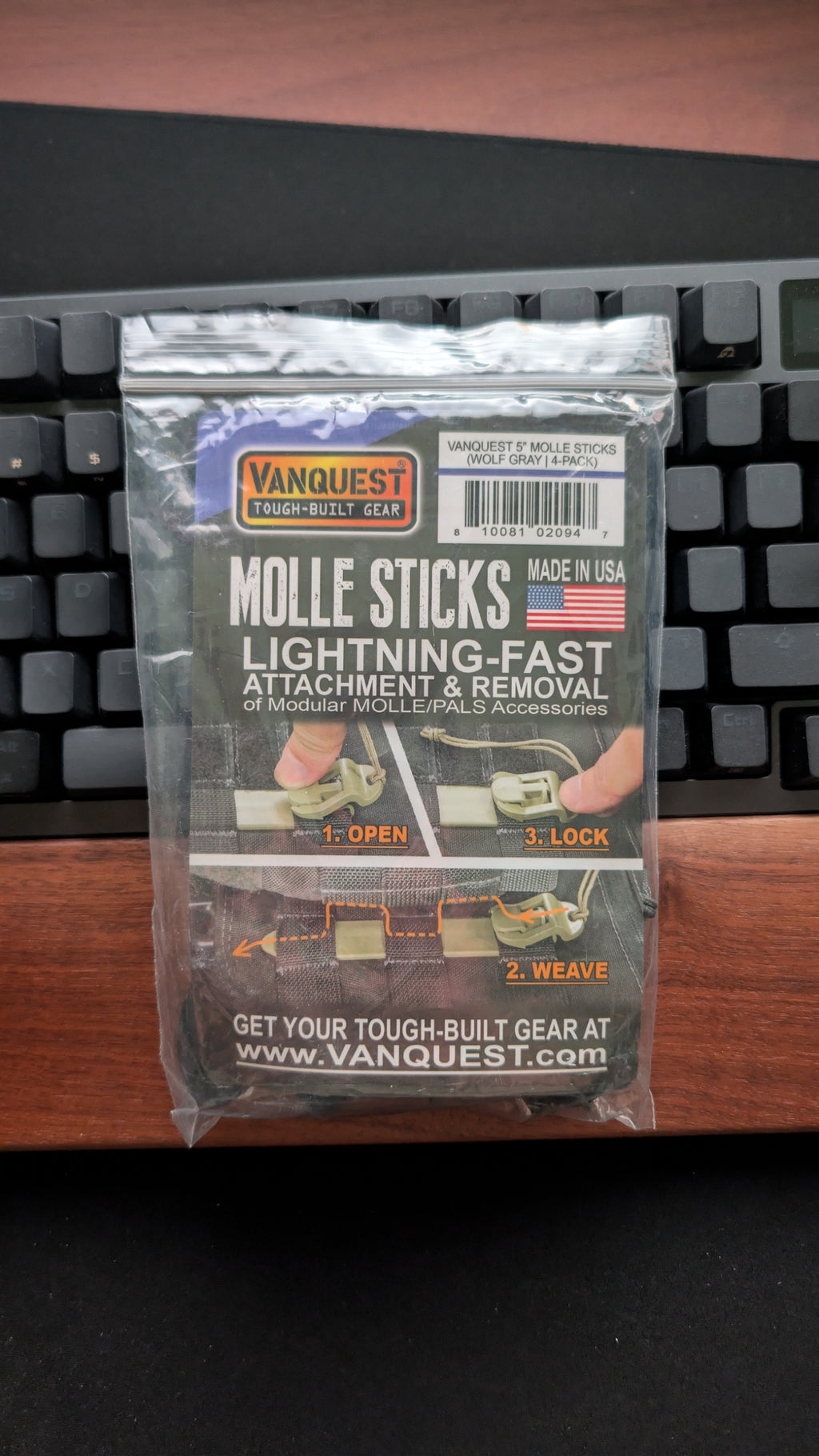 Surplus: Vanquest Molle Sticks