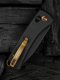 WeKnife Nightblade (Design by DBK)  - black and brass