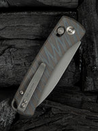 WeKnife Nightblade (Design by DBK) - Tiger Striped