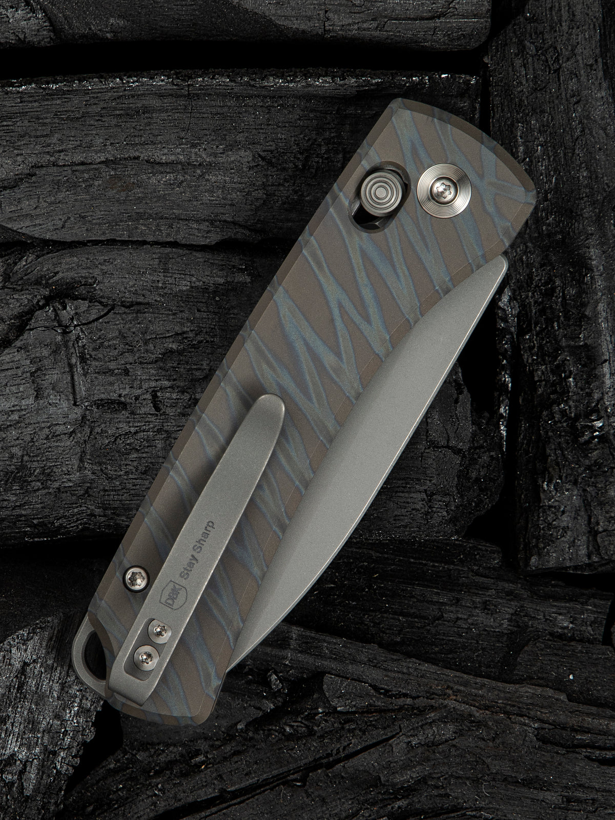 WeKnife Nightblade (Design by DBK) - Tiger Striped