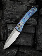 WeKnife Nightblade (Design by DBK) - Flamed Titanium
