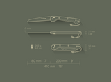 Woxna Ljusnan 180mm folding saw