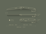 Woxna Ljusnan 250mm folding saw